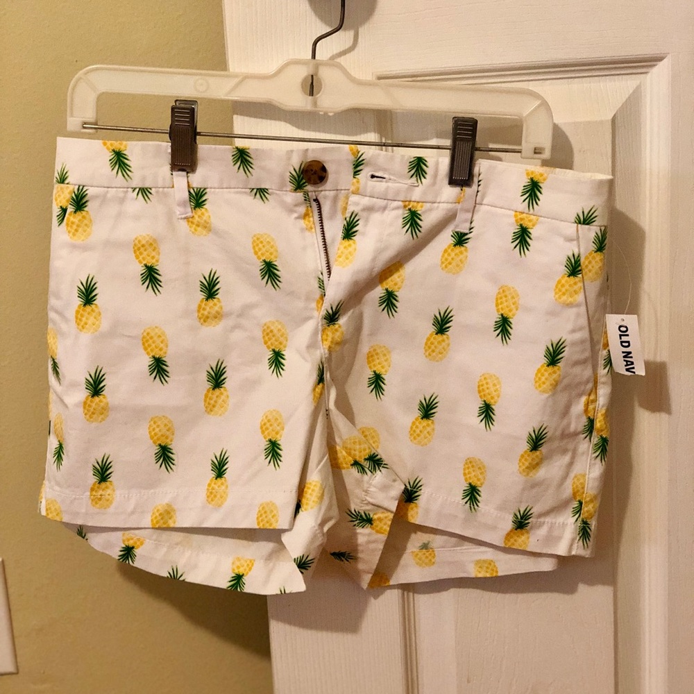Old Navy Pineapple Shorts